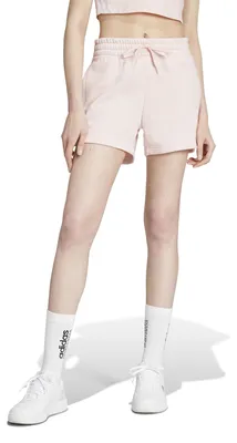 Produktbild von Adidas Damen Essentials SMALL Logo Fleece Shorts, Sandy pink, S