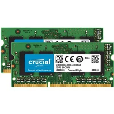 Produktbild von Crucial 2 x 8GB DDR3L, 16 GB, 2 x 8 GB, DDR3L, 1866 MHz