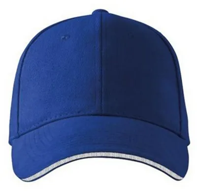 Produktbild von Malfini - Baseball-Mütze, Sandwichschirm PP8823 (Einheitsgröße) (Blau)