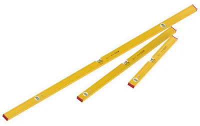 Produktbild von STABILA Wasserwaagen PRO SET 80 AS, 3-teilig: 180 cm / 100 cm / 60 cm - 19913