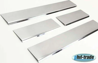 Immagine prodotto di Battitacco Per Ford Fiesta Anno di Cost. 2001-2008 Acciaio Inox Opaco Spazzolato