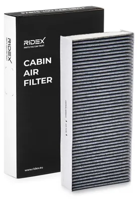 Produktbild von RIDEX 424I0286 Innenraumfilter Pollenfilter für CITROËN JUMPY Kasten Aktivkohle