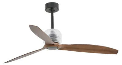 Produktbild von Faro 33395D, Haushalts-Lamellenlüfter, Schwarz, Holz, Zimmerdecke, 128 cm, IP20, I
