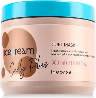 Produktbild von Inebrya Ice Cream Curly Plus Mask 500 ml