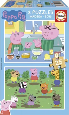 Zdjęcie produktu dla Puzzle dla dzieci Świnka Peppa 25 elementów