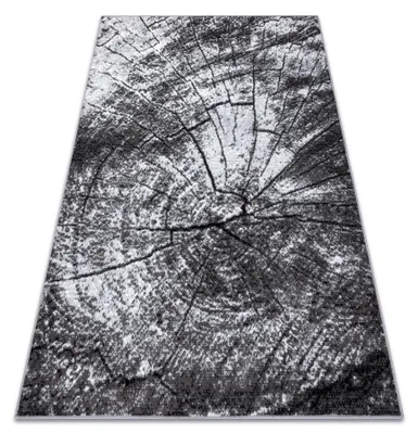Image de BCF Tapis Morad PIEŃ Arbre Bois - gris gris 140x200 cm