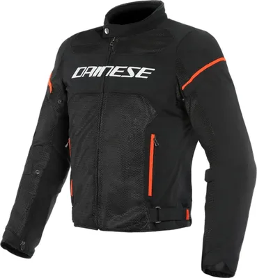 Produktbild von Dainese Air Frame D1 Tex Motorrad Textiljacke (Black/Red/White,58)
