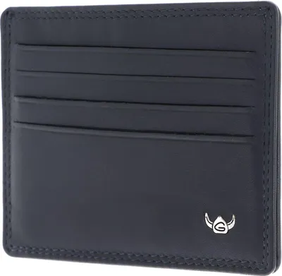 Productafbeelding van Golden Head Leer kaarthouder Polo RFID Protect Kartenetui 4440 Marineblau donkerblauw