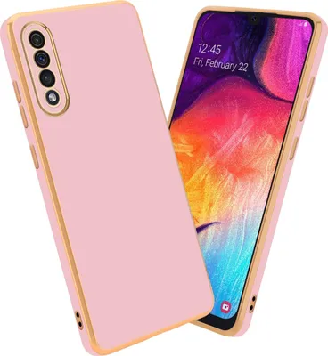 Produktbild von Cadorabo Schutzhülle für Samsung Galaxy A50 4G / A50s / A30s Hülle in Rosa Handyhülle TPU Silikon Kameraschutz Etui Case
