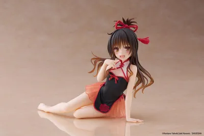 Zdjęcie produktu dla To Love-Ru Darkness PVC Statue Desktop Cute Figure Mikan Yuki Chinese Dress Ver. 13 cm
