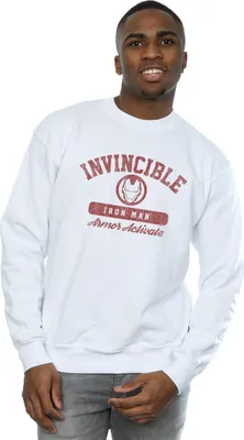 Produktbild von Marvel - "Activate" Sweatshirt für Herren BI41399 (M) (Weiß)
