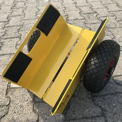 Produktbild von Ravendo Plattenroller TW 200 L – Ladefläche 220x400 mm mit Klemmplatten (120-220 mm) – 200 kg Tragkraft - Maxami