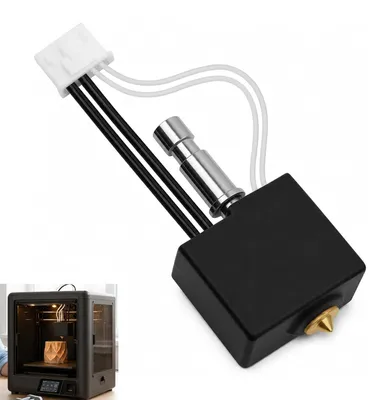 Produktbild von Hotend All-Metal, 0,5 mm Düse, Ersatzdruckkopf, für 3D-Drucker