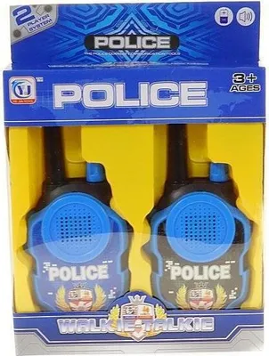Zdjęcie produktu dla Walkie talkie na baterie policyjne