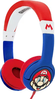 Zdjęcie produktu dla OTL Technologies Super Mario Blue Słuchawki dla dzieci