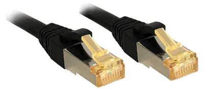 Image de Lindy 47312 LINDY Câble de raccordement Cat7 S/FTP LSZH noir 7,50 m