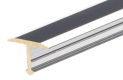 Zdjęcie produktu dla Profil fugowy mosiężny 13mm Cezar Chrom Połysk 2,50m