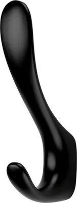 Produktbild von SOTECH Garderobenhaken NANO Höhe 120 mm x Breite 22 mm Schwarz matt aus Zinkdruckguss
