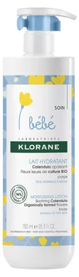 Obrázok produktu pre Klorane Bébé hydratačné mlieko 750 ml