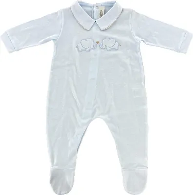 Immagine prodotto di A70 tutina bimbo BOY NANAN Cotone light blue rompers kids