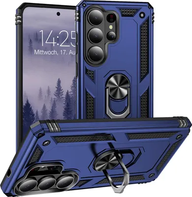 Produktbild von Armor Outdoor Handyhülle für Samsung Galaxy S26 Ultra Handy Panzer Case Cover Schutzhülle Farbe: Blau