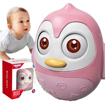 Obrázek produktu pro Woopie Baby, senzorní hračka Pinguín, Wanka Wstanka