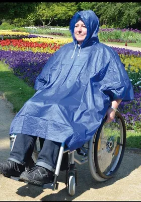 Produktbild von Notfall-Regen-Poncho RAINSTAR EASYdunkelblauPolyester Gewebe