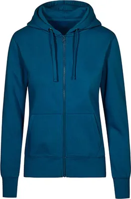 Immagine prodotto di X.O by Promodoro 1751 | Damen X.O Hoody Jacket, Leicht tailliert - Colore: Petrol - Taglia: L