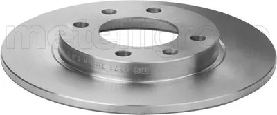 Produktbild von 2x METELLI Bremsscheibe 23-0271 passend für PEUGEOT 206 Schrägheck (2A/C) 25 5mm