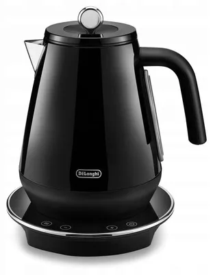 Produktbild von DeLonghi Wasserkocher 2000W 1,7L, Temperaturregelung und Drehbasis KBY2011.BK