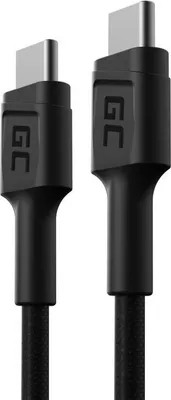 Image de Green Cell KABGC31 Câble USB USB 2.0 0,3 m USB C Noir