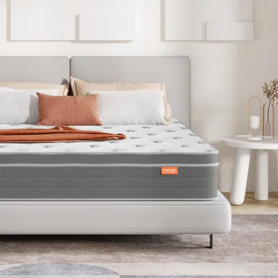 Productafbeelding van Sweetnight Federkernmatras, 90 x 200 cm. Matras met pocketvering en koudschuim