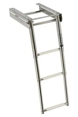 Zdjęcie produktu dla Osculati Underplatform Ladder 3 st. Drabina łodzi, trap do łodzi