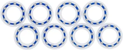 Immagine prodotto di Cuscinetti a perno - confezione da 8, per ruote, 180 mm, C60