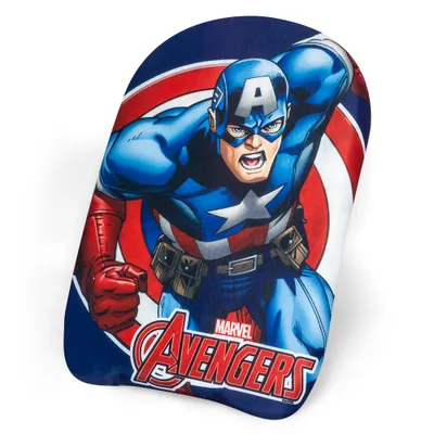 Produktbild von Seven Polska Schwimmbrett Captain America, Styropor, Polyester, 41x26x3 cm, leicht, robust, Schwimmhilfe