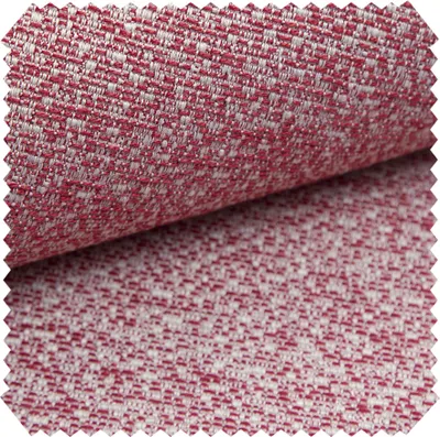Produktbild von novely® exquisit LIVERI - Hochwertiger Melange Design-Möbelstoff - Schwer Entzündbarer Polsterstoff mit Leinenstruktur - Pflegeleichte Meterware 1lfm - Farbe: 04 Rot