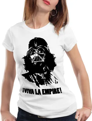 Produktbild von style3 Viva La Empire Damen T-Shirt imperium revolutionär revolution, Farbe:Weiß, Größe:XS