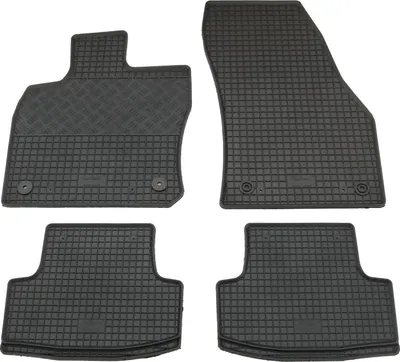 Produktbild von Rigum Gummi Fußmatten Set für Skoda Karoq, Mod. Bj. 2017-