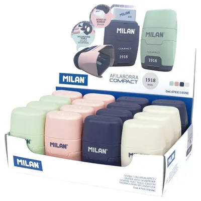 Image de Taille-crayon compact 1918 (16 pcs) MILAN