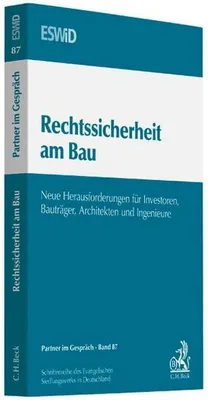 Produktbild von Rechtssicherheit am Bau