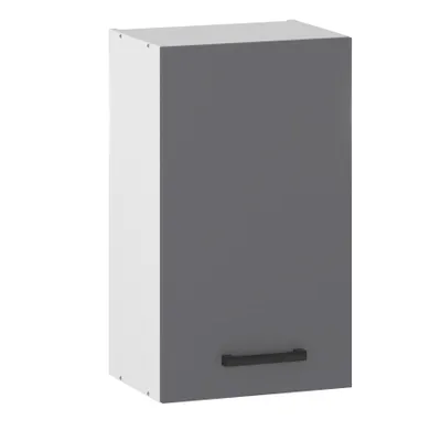 Produktbild von ULWEHOME | Hängeschrank 30 cm Anthrazit, Küchenoberschrank Grafit mit 1 Tür, Wandschrank Küche, Küchenschrank wandhängend