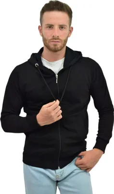 Produktbild von Herren Kapuzenpullover Royyen 4676 Sweatshirt – SCHWARZ / XL