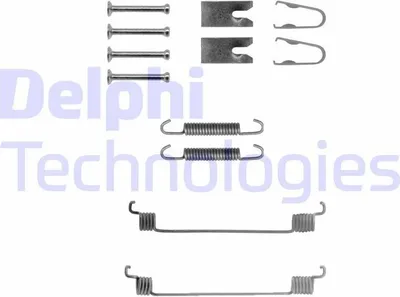 Produktbild von DELPHI Zubehörsatz Bremsbacken LY1291 Hinten für FORD Fiesta Mk5 Schrägheck (JH1, JD1, JH3, JD3)