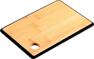 Immagine prodotto di KESPER Tagliere con bordo nero, 23 x 15 x 1 cm, bambù KESPER 58260