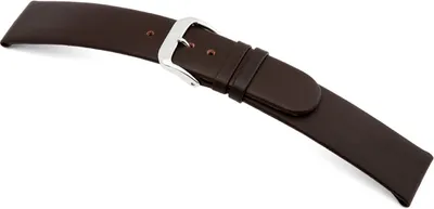 Produktbild von Happel Lederband Merano 18mm mokka glatt