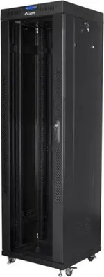 Obrázek produktu pro Lanberg FF01-6642-12BL, Volně stojící rack, 42U, 800 kg, 90 kg, Černá