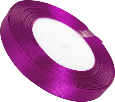 Image de Ruban satin 6 mm/32m BOUCLE Ruban cadeau ruban décoratif - violet/rose