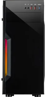 Zdjęcie produktu dla Inter-Tech B-42 RGB, Tower, PC, Czarny, ATX, micro ATX, Metal, Gaming