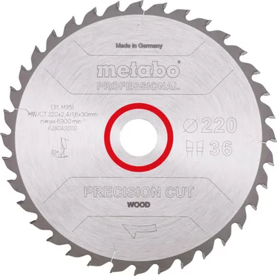 Immagine prodotto di Metabo  PrecisionCutProf 220x30, 36 WZ 10°, 628042000