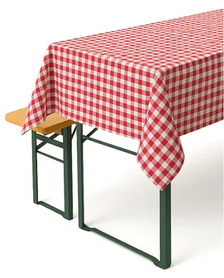 Obrázok produktu pre Obrusy Karierter z 100% bavlny, rozmer 130 x 250 cm
